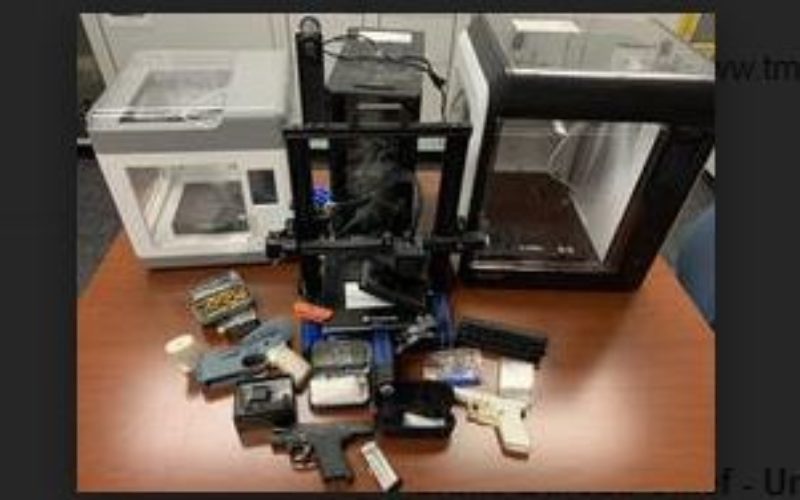 Arrest for Printing 3-D Firearms