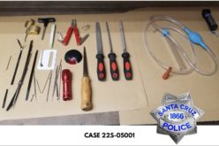 Santa Cruz Police: Alleged burglar caught in the act