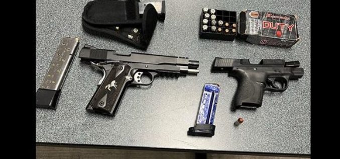 Man Arrested for Alleged Weapons Violations and Drugs During Traffic Stop