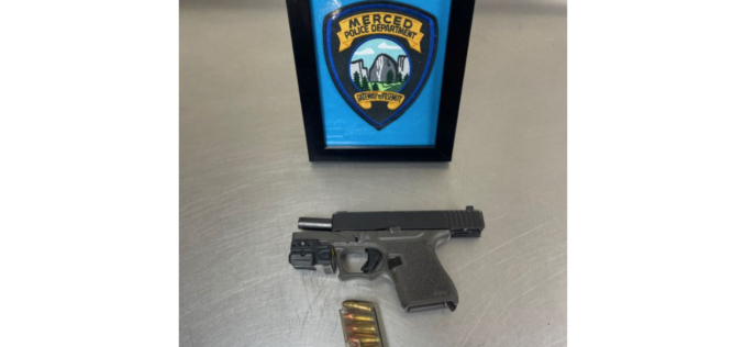 Merced man arrested on domestic violence warrant, weapons charges