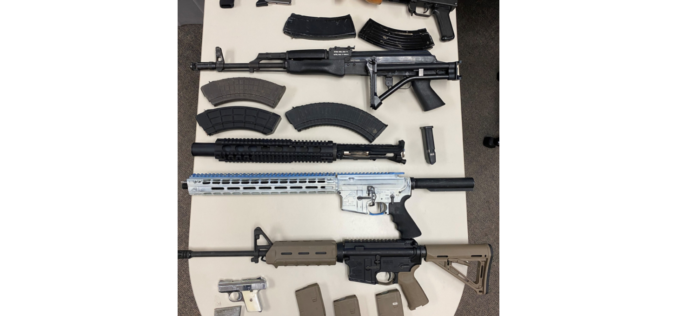 Man With Prior Felony Conviction Reportedly Caught With Several Illegally Possessed Firearms