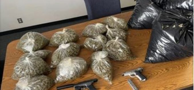 Drugs and Guns Confiscated after Search Warrants Served