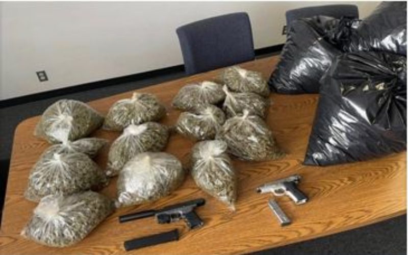 Drugs and Guns Confiscated after Search Warrants Served
