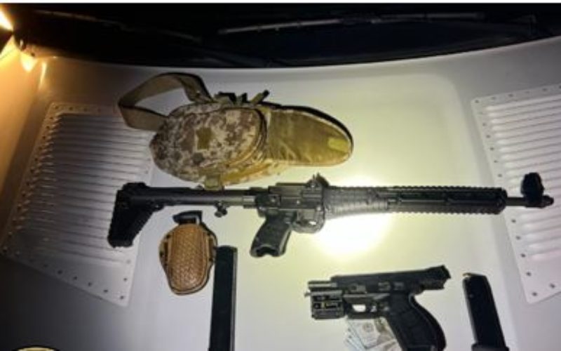 2 Men Arrested During Traffic Stop for Weapons Violations