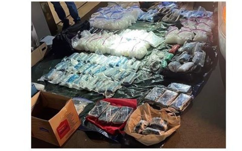 Large Narcotics Bust by Modesto PD Led Taskforce