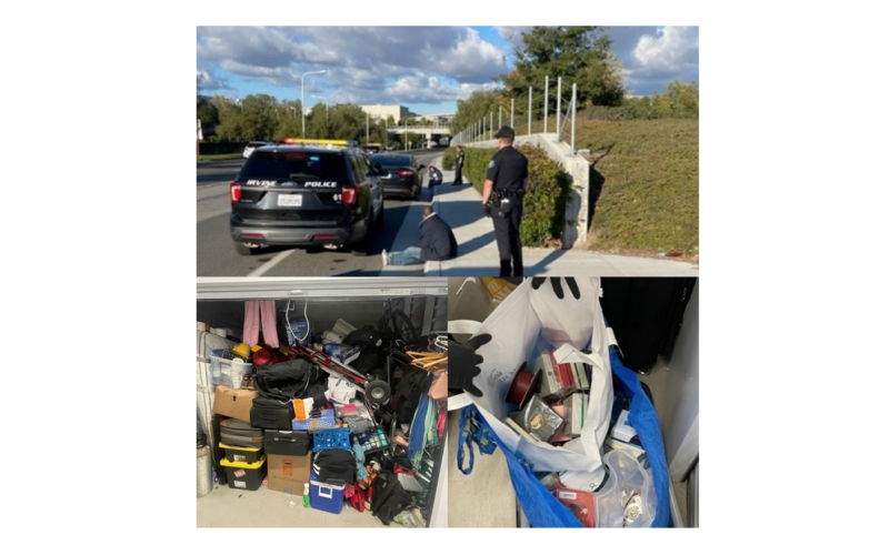 Irvine Burglary Suspect Arrested at Self Storage Facility