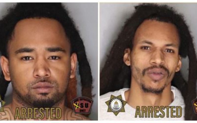 2 Sacramento Felons Arrested after 8 Month Search