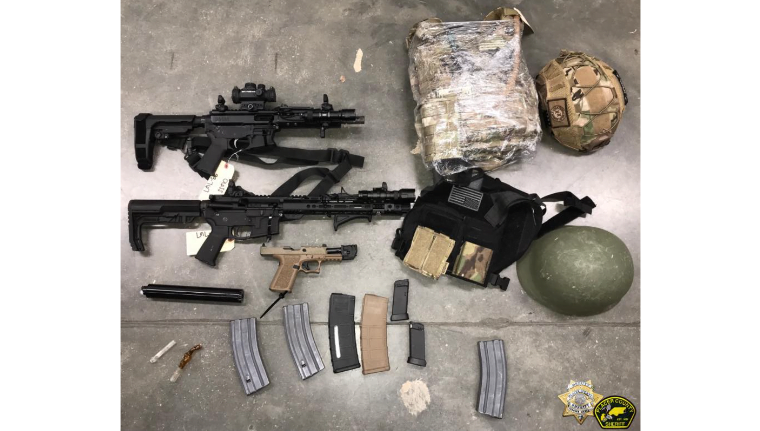 Two Arrested after Traffic Stop Leads to Discovery of Firearms, Ammo ...