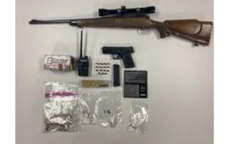 Trio Busted with Guns and Drugs