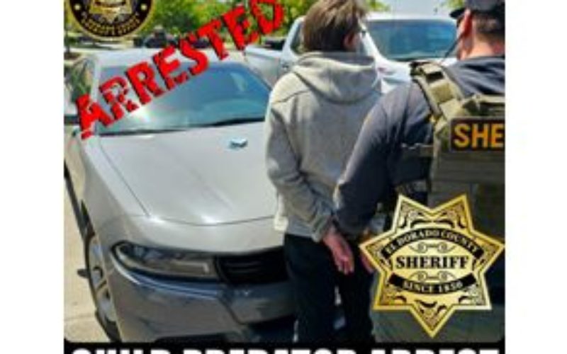 Alleged Online Child Predator Arrested in El Dorado County