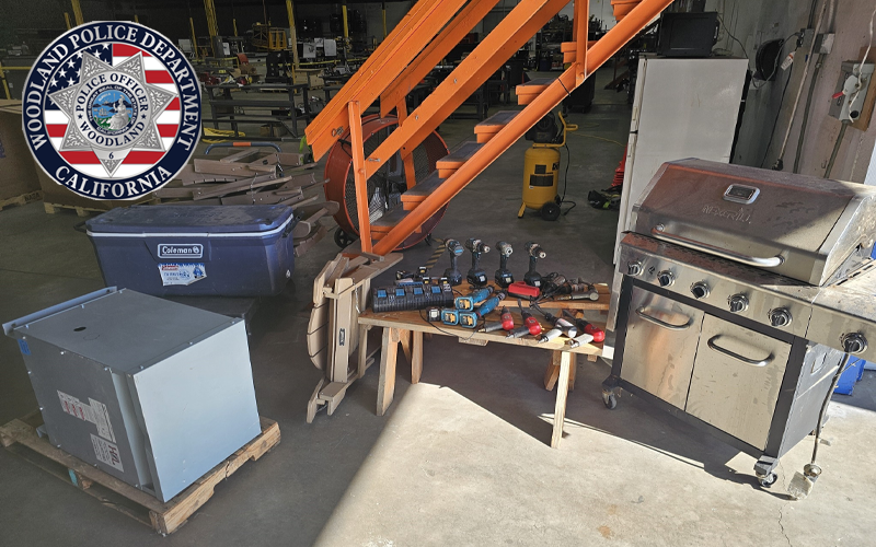 Parcel Detectives Yolo County Detectives Recover Stolen Property and Arrest Suspect in ...