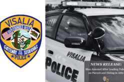 Visalia Police Arrest Suspect Following Pursuit and Standoff in Attic