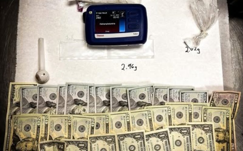 Alleged Drug Trafficker Arrested with 5 oz. of Meth
