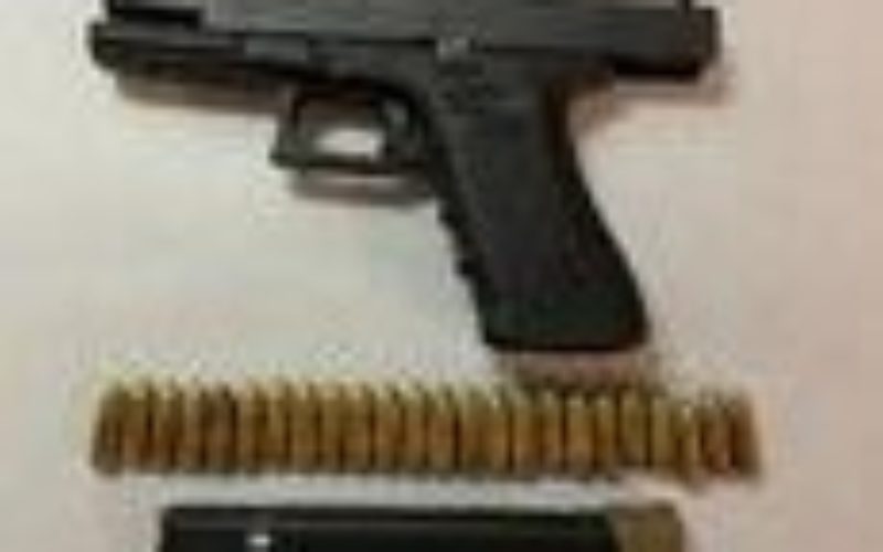 Man with a Loaded Firearm Arrested Outside Grocery Store