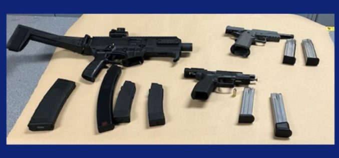 Traffic Stop Leads to Arrest and Seizure of Three Firearms in West Sacramento