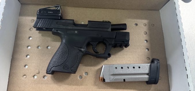Redwood City Man Allegedly Caught with Loaded Handgun in Waistband During Traffic Stop