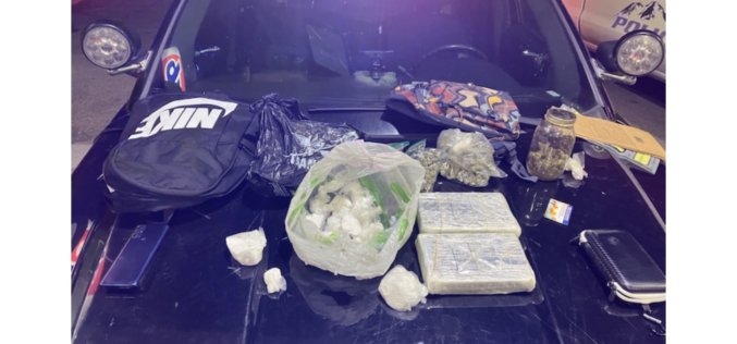 Three Arrested, Including Juvenile, for Allegedly Transporting Narcotics for Sale