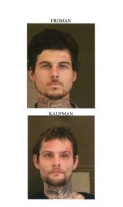 File photo of suspects Froman and Kaufman - Courtesy of TCSO