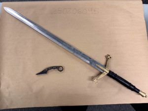 Seized Items - Courtesy of SLO PD