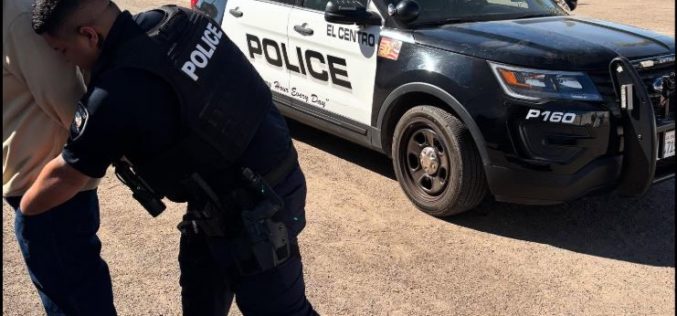 El Centro Police Arrest Suspect on Warrant, Seize Methamphetamine