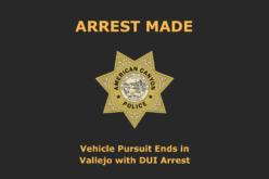 High-Speed Chase Ends in DUI Arrest in Vallejo