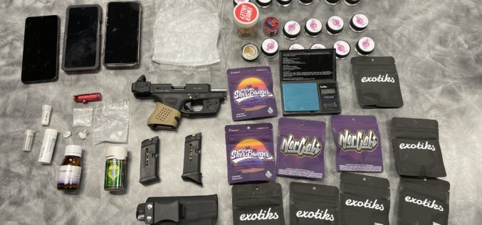 Significant Gun & Drug Arrest Made at Roseville Gas Station