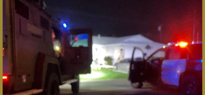 Knife-wielding Man in Custody following hours-long Standoff