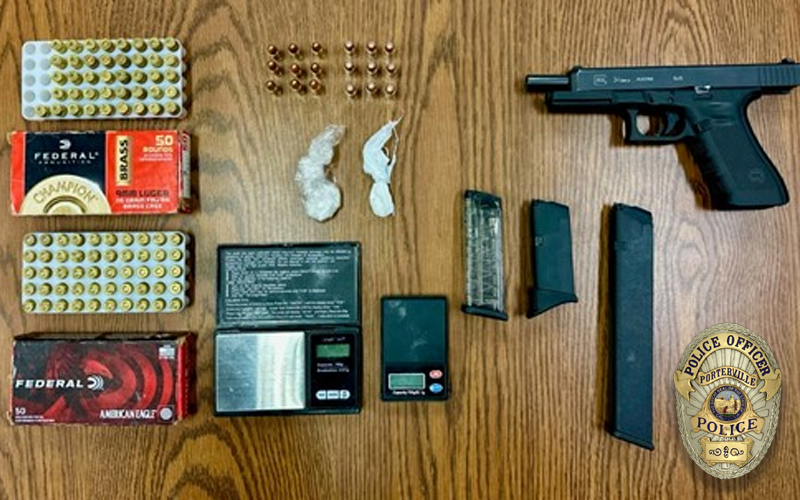 Porterville Police Arrest Gang Member on Firearms and Drug Charges