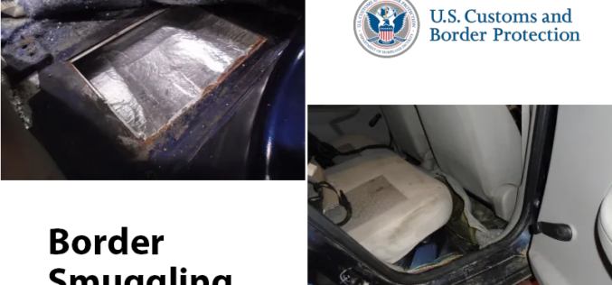 CBP Officers Seize Multi-Drug Smuggling Attempt at Calexico West Port of Entry