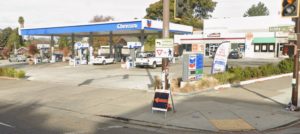 chevron on ashby and telegraph - courtesy of google maps