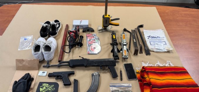 License Plate Reader Cameras Lead to Firearm and ATM Burglaries Arrest