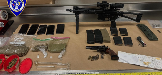Escondido Police Arrest Gang Member with Assault Rifle and Drugs During Crime Suppression Patrol