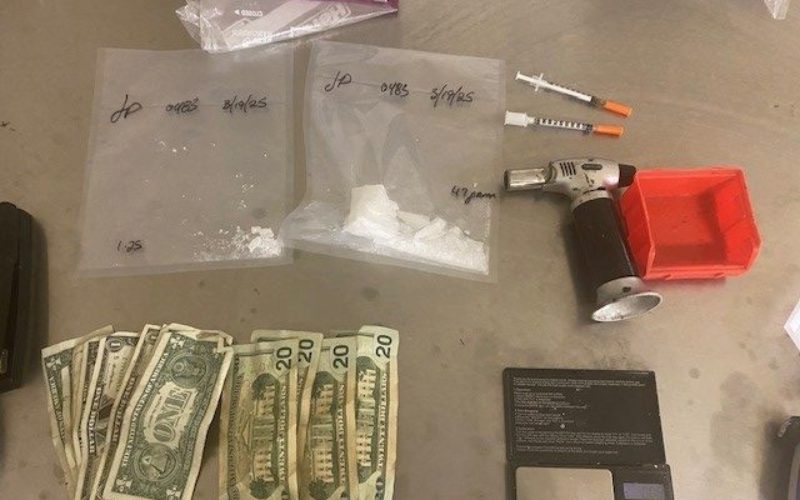 Parole Compliance Check Leads to Drug Bust and Child Endangerment Charges at Vista Hotel