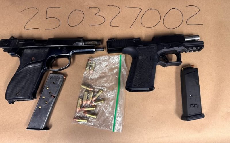 Transient Man Arrested with Loaded Firearms After Fleeing Traffic Stop in Santa Rosa