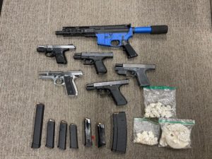 Seized Items - Courtesy of SBSO