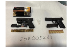 Sheriff’s Office: Man Wanted on Domestic Violence Warrants Arrested During Traffic Stop, Weapons Confiscated