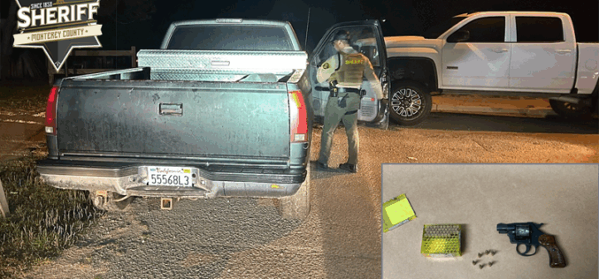 Convicted Felon Arrested for DUI and Possession of Loaded Firearm During Castroville Patrol Stop