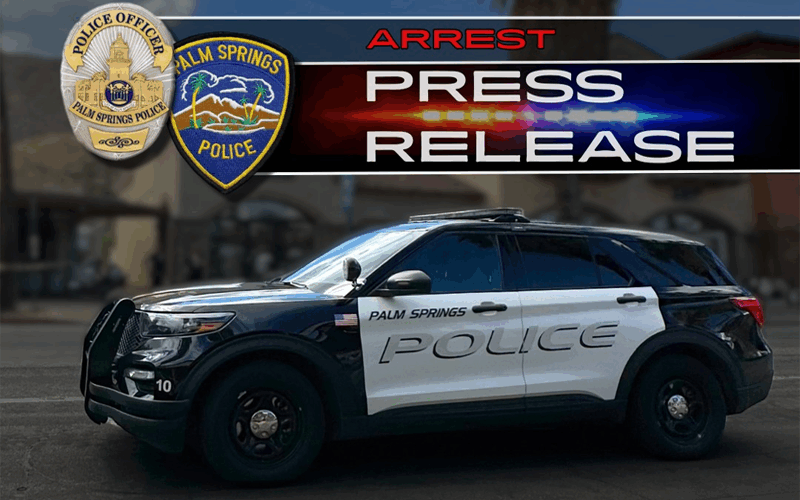 Cathedral City Man Arrested in February Fatal DUI Collision in Palm Springs