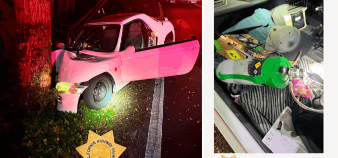 San Jose Driver Arrested for Drug-Impaired Driving After Crashing Into Tree on Highway 9