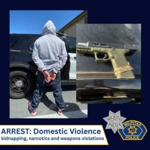 Arrest & Evidence - Images Courtesy of Milpitas PD 