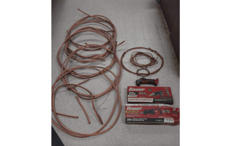 Humboldt County Man Arrested for Alleged Theft of Industrial Copper Wire
