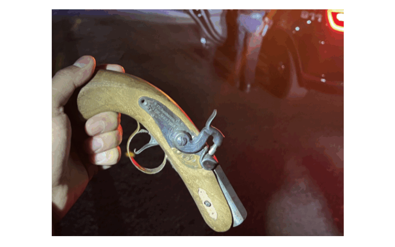 Man Arrested During Traffic Stop After Madera Police Reportedly Find Antique Firearm