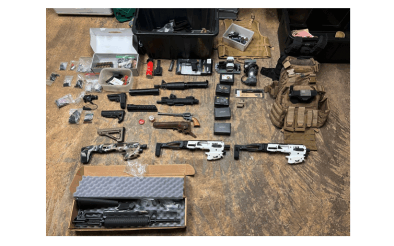 Magalia Man on Post-Release Community Supervision Arrested for Allegedly Manufacturing Firearms