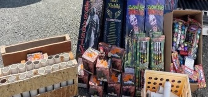 Social Media Monitoring Leads to Arrest for Drugs and Fireworks