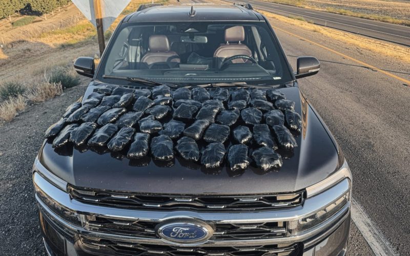 California Highway Patrol Reportedly Seizes 50 Pounds of Meth During Traffic Stop