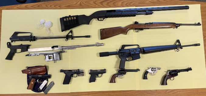 Sonoma County Man with Prior Felony Conviction Reportedly Arrested on Several Firearm Charges