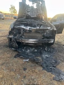 Vehicle Fire - Courtesy of ACSO