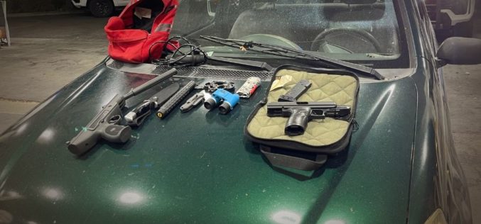 Loaded Gun, Meth and Illegal Weapons Seized During Granite Bay Traffic Stop