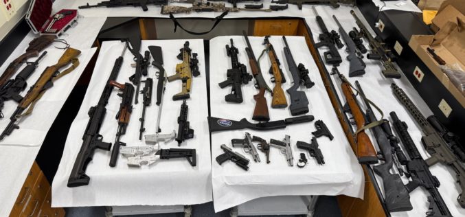 Child Pornography and Firearms Bust