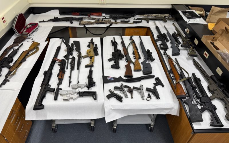 Child Pornography and Firearms Bust
